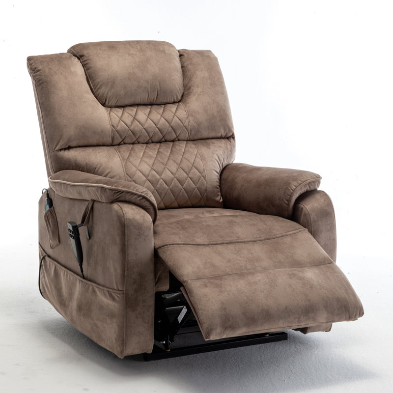 Fauteuil inclinable électrique Power Lift, Beige/brun
