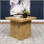 Table de bout carrée Exeter Mango avec placage écologique et fabrication durable pour un décor rustique moderne-1486010838