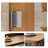 Solid Wood Bar Table with Raised Edge-165090821