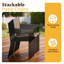 6 - Person Patio Dining Set with Rectangular Table-309769106-309769107