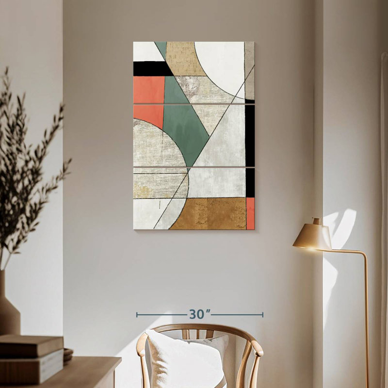 Avery Folding Together II, 57" H x 36" W
