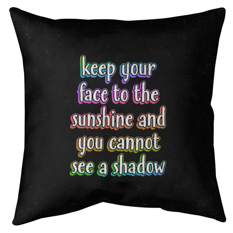 Coussin de sol, 28 po x 28 po, Noir/bleu/vert