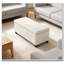 Banc de rangement spacieux avec repose-pieds-455560761