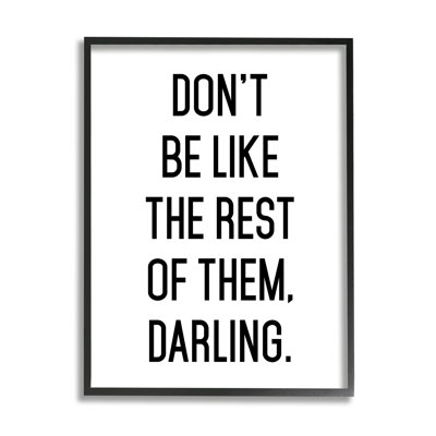 Citation de phrase «Be Yourself Bold Inspiring»