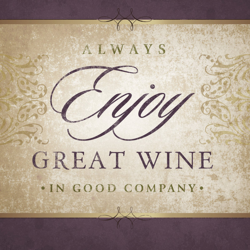 Wine Inspiration III - Wrapped Canvas Print, 30cm H x 30cm W x 3.8cm D