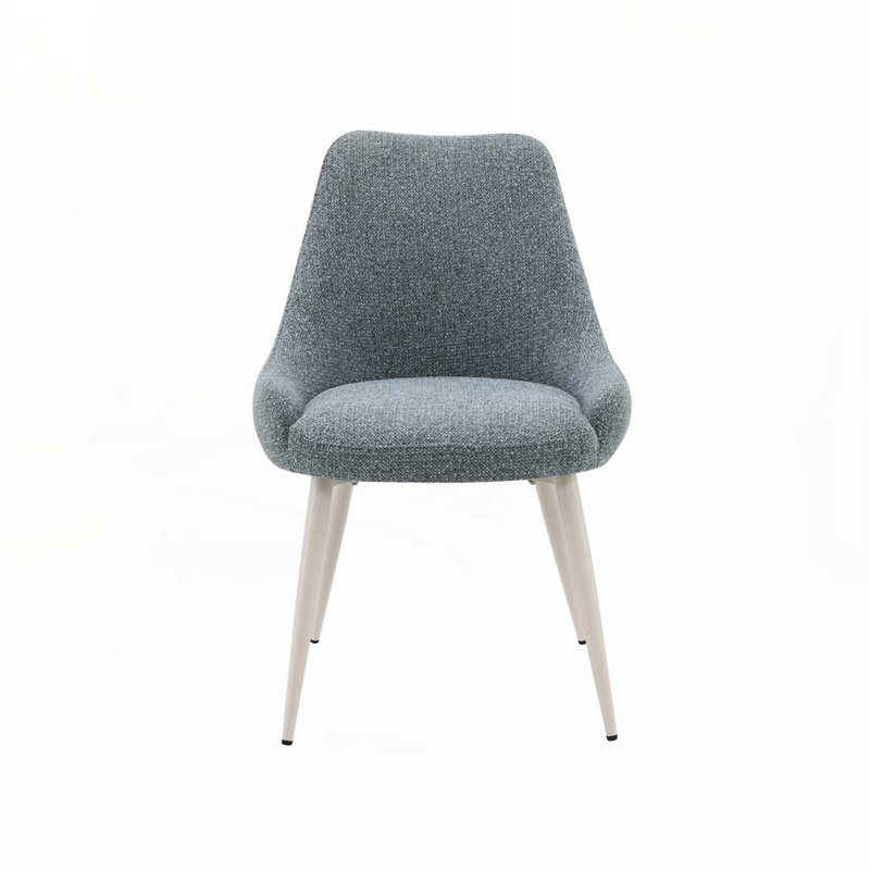 Chaise de salle à manger rembourrée avec dossier rembourré Boucle