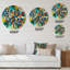 Horloge murale en métal-93394375