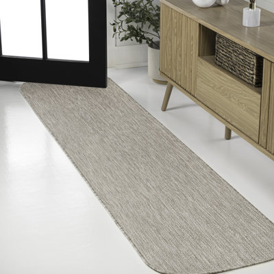 Tapis intérieur / extérieur beige Longe