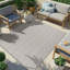 Grey Modern Outdoor Rug, Geometric Stain Resistant Easy to Clean Rug For Patio, Balcony, Decks & Garden-629824076