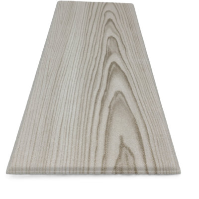 Styrofoam Nordic Ash Glue Up Ceiling Planks to Cover Popcorn Ceiling, Pack of 24 ( 43 sq.ft.)