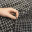 Waverly 54 "100% polyester jacquard ébène plein, coupé par cour