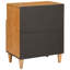 50cm W Solid Wood Bedside Table-2108288872