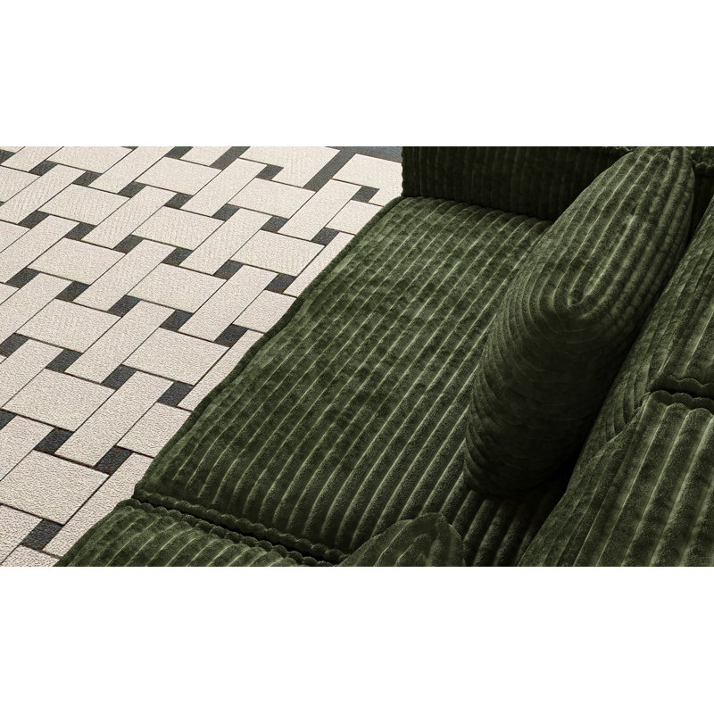 Canapé 106,3 po, Vert