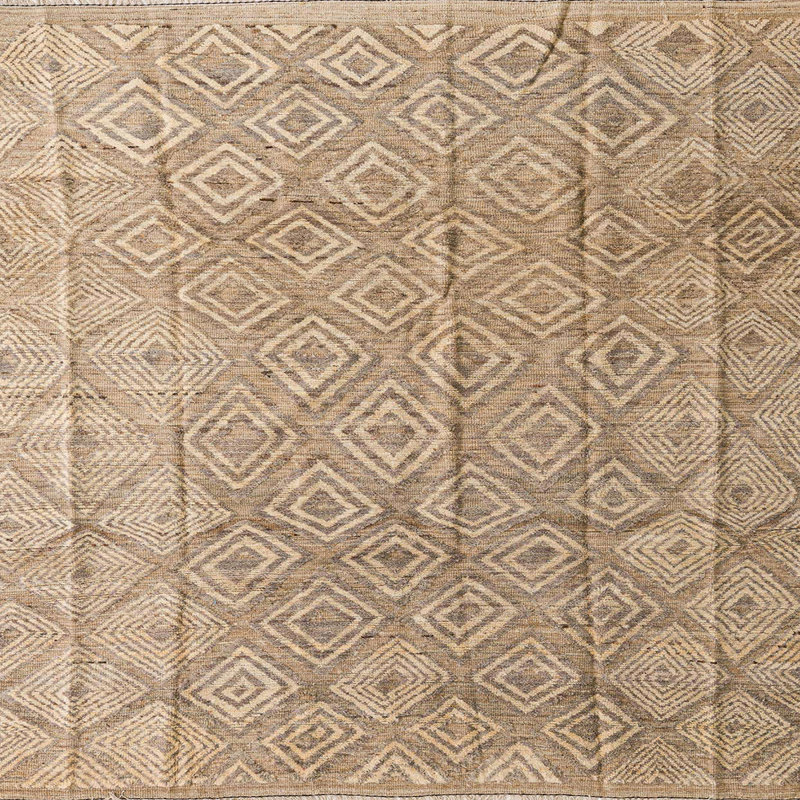 Abstract Indoor Rug, Square 8'