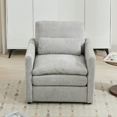 Fauteuil rembourré 31,9 "surdimensionné et confortable