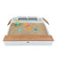 AXI 117cm x 187cm Solid Wood Square Sandbox with Cover-88358507