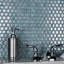 Hudson 1" x 1" Porcelain Honeycomb Mosaic Wall & Floor Tile-576592990