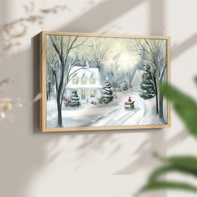Chirstmas Art-DCL III - Reproduction encadrée - Restickable
