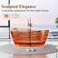 Baignoire autoportante en résine pure avec drain escamotable l 62 po x P 35 po