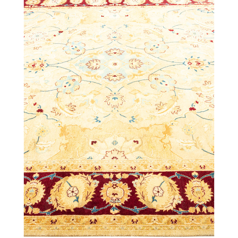 Classic One-of-a-Kind 6' 1" x 9' 2" Hand Knotted Area Rug
