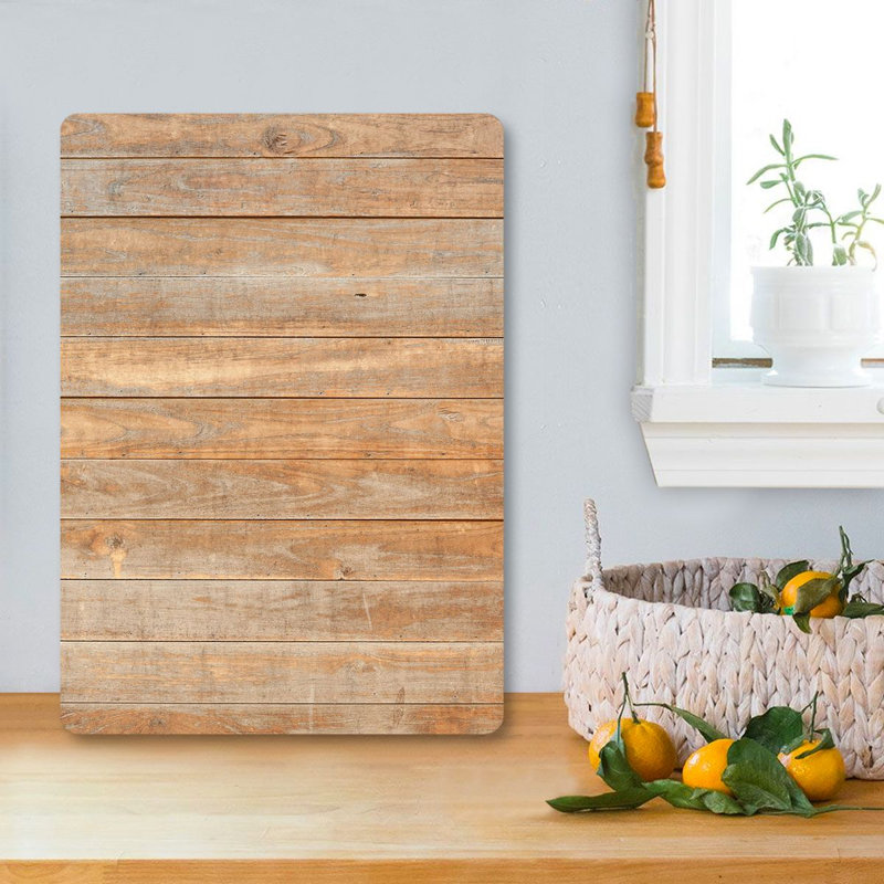 Planche à découper en verre trempé de qualité supérieure 11,8 po x 15,7 po Flourish | Pieds en silicone antibactériens, faciles à nettoyer et antidérapants | 100% verre durable, épaisseur: 0,16 pouce | Idéal pour la préparation de la cuisine, une solution de cuisson sécuritaire et élégante