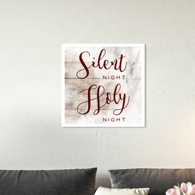 " Holiday And Seasonal Silent Night Holy Night Holidays "