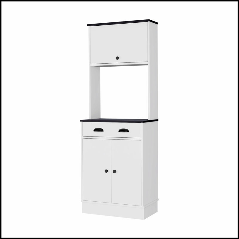 Garde-manger à 2 armoires avec rangement spacieux, pour les cuisines modernes et organisées
