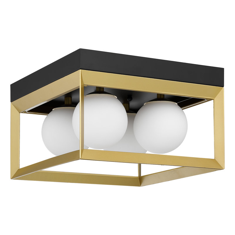 Luna Glass LED Flush Mount