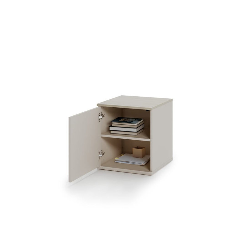 46cm W Manufactured Wood Bedside Table