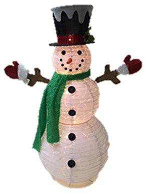 Bonhomme de neige scintillant Let It Snow