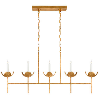 Julie Neill Illana Large Linear Chandelier