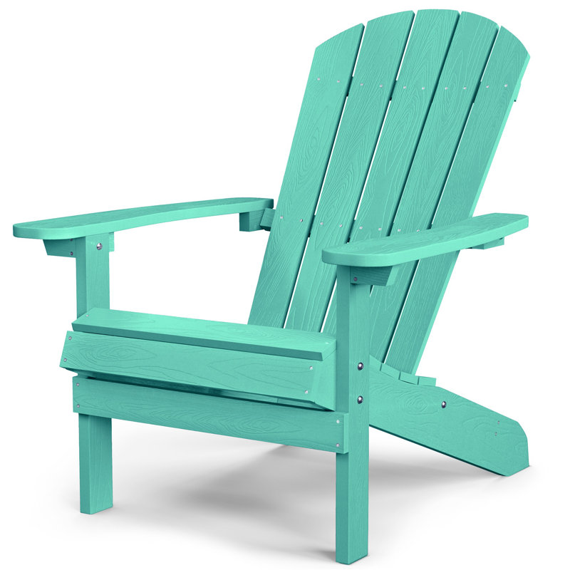 Pusch Plastic Adirondack Chair, Apple Green