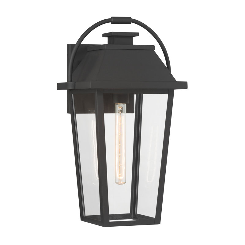 Gulafsha 20" High 1-Light Outdoor Wall Lantern, 20" H x 11" W x 10.75" D