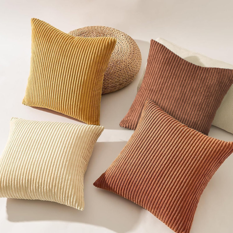 Cushion Cover, Orange/Yellow