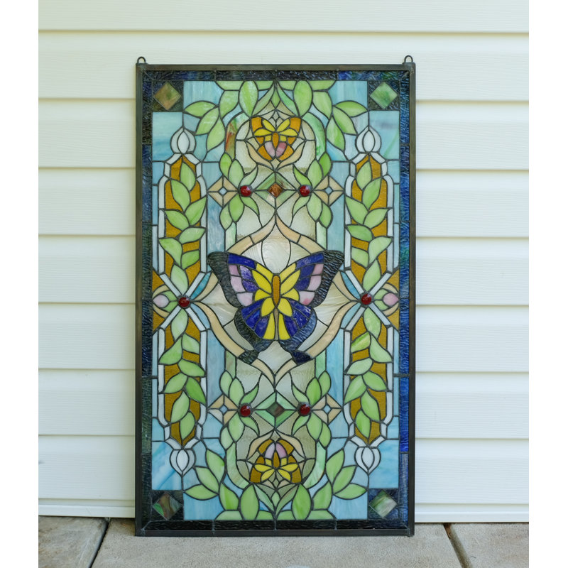 Vitrail papillon vitrail