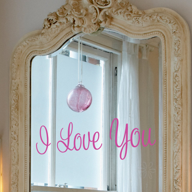 Wall Decal, Pink, Medium