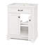 Meuble-lavabo simple 28 po avec comptoir en céramique et armoire de rangement à double porte-2133358546