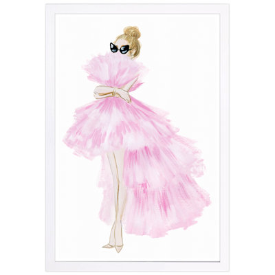 " Pink Tutu Dress " by Oliver Gal