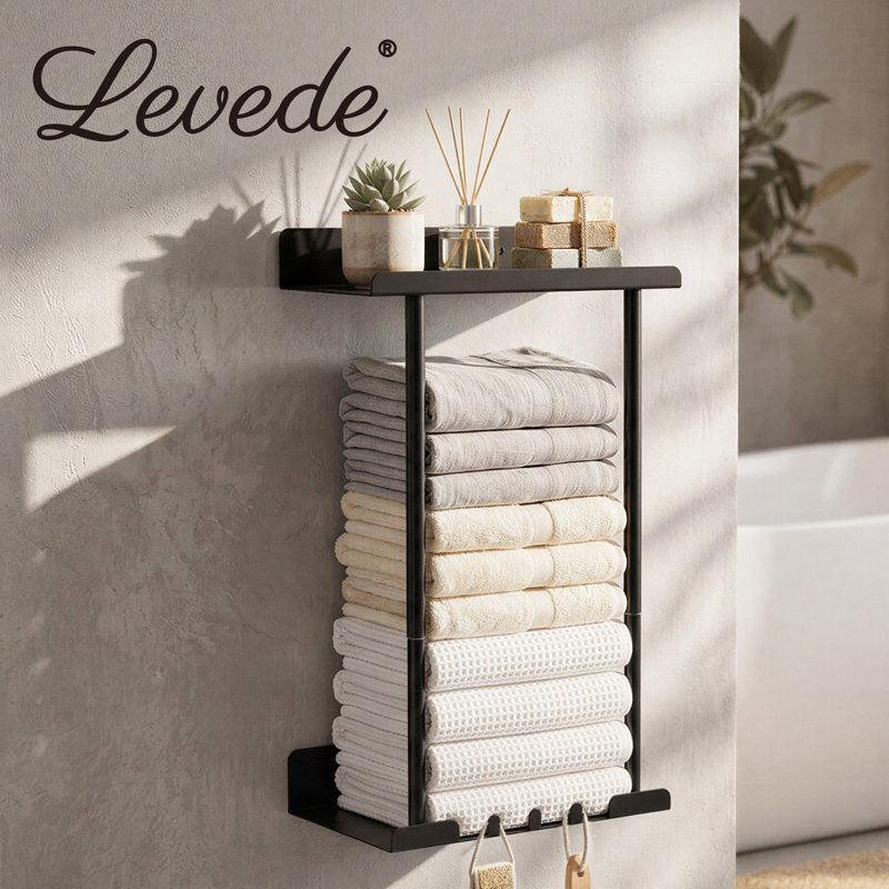 30 cm L Wall Mounted Towel Rack
