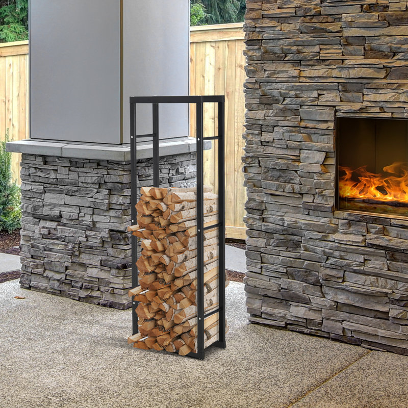 Janicki 40cm W Metal Log Rack