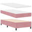Box Spring Bed With Mattress & LED Velvet-1550123836-1550123838