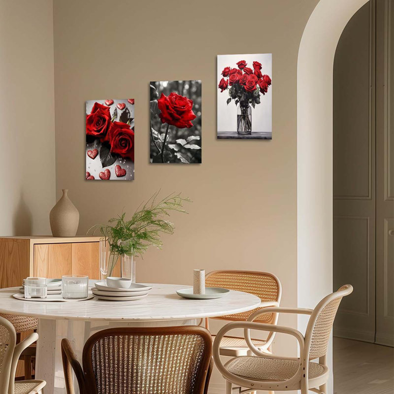 3 Piece Wrapped Canvas Print
