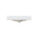 Reno 23" W x 18" D Rectangular Vitreous China Semi-Recessed Vessel Bathroom Sink with Three Overflow