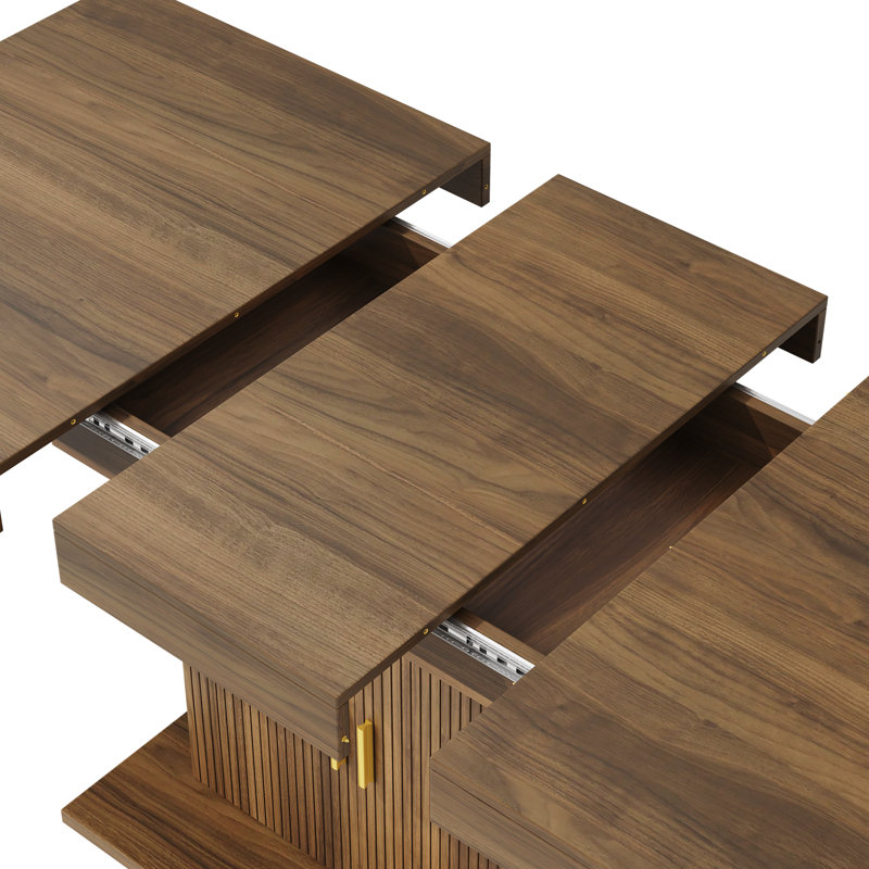 180 " Dining Table, Walnut