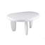 Table de bout blanche ultrabrillante