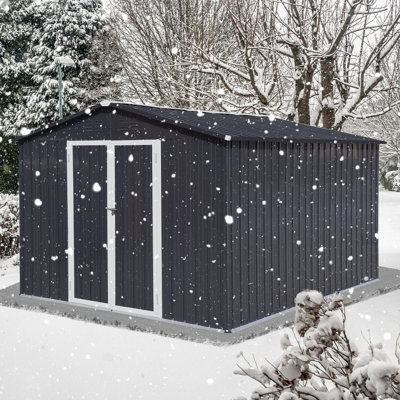 12ftx10ft Outdoor Metal Storage Sheds