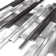 Mason 1" x 3" Metal Linear Mosaic Tile
