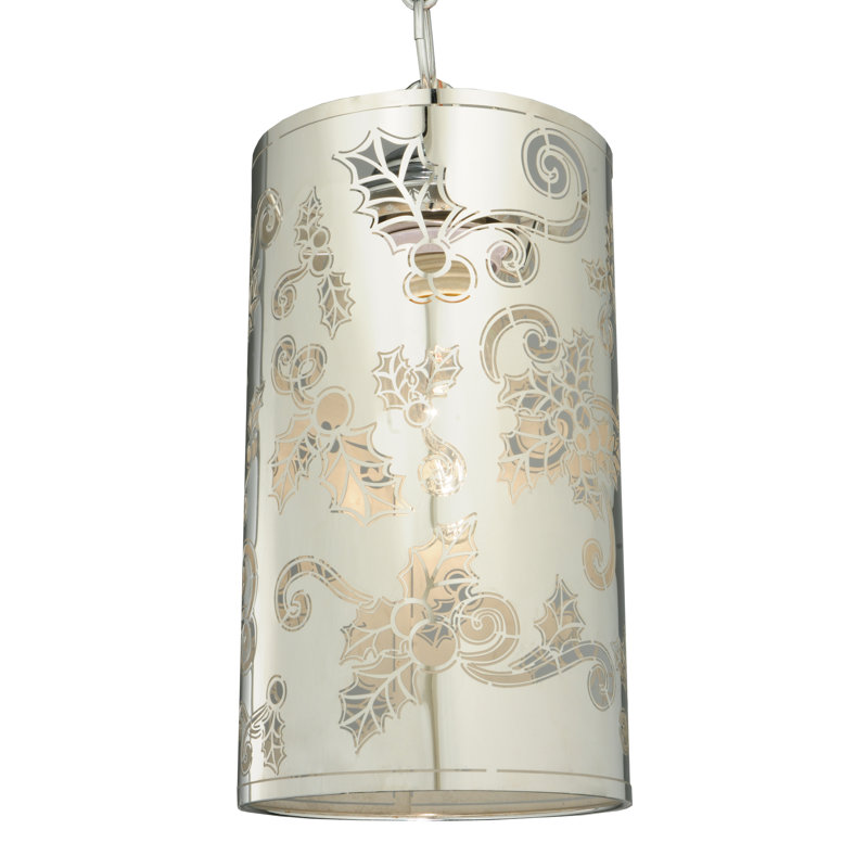 Luminaire suspendu cylindrique à 1 lumière Mistletoe
