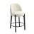26.8" H Faux Linen Upholstered Counter Bar Stools (Set of 4)-1414899836-1414899826