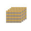 Handloom Jacquard Collection Table Placemat 14x18 Inch-1409829491